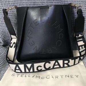 Stella McCartney Mini Faux Leather Crossbody Bag with dust cover